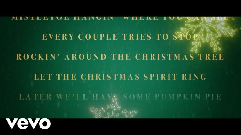 Brett Young – Rockin’ Around The Christmas Tree (Lyric Video) ft. Darius Rucker