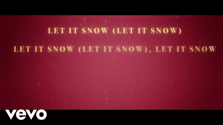 Brett Young – Let It Snow! Let It Snow! Let It Snow! (Lyric Video) ft. Maddie & Tae
